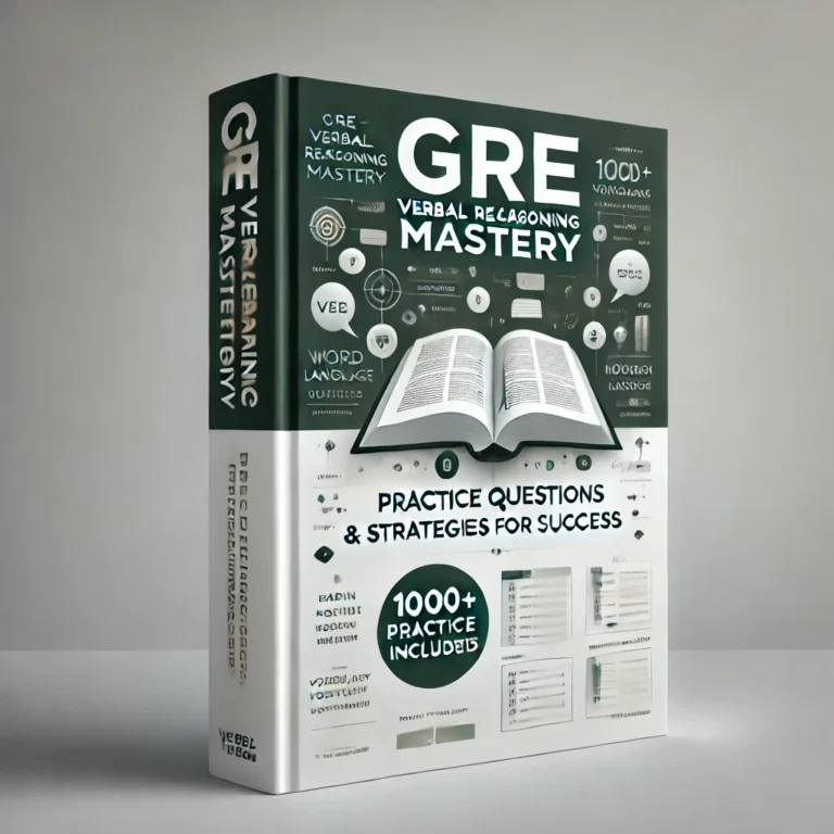 GRE Verbal Reasoning